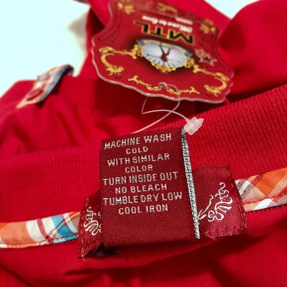 More to Love NWT Red Polo Shirt Women Various - Picture 13 of 13